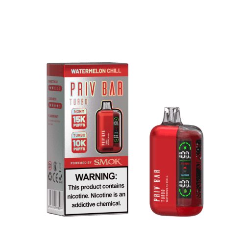 Smok Priv Bar Turbo - Disposable Vape (5% - 15,000 Puffs) - MK Distro