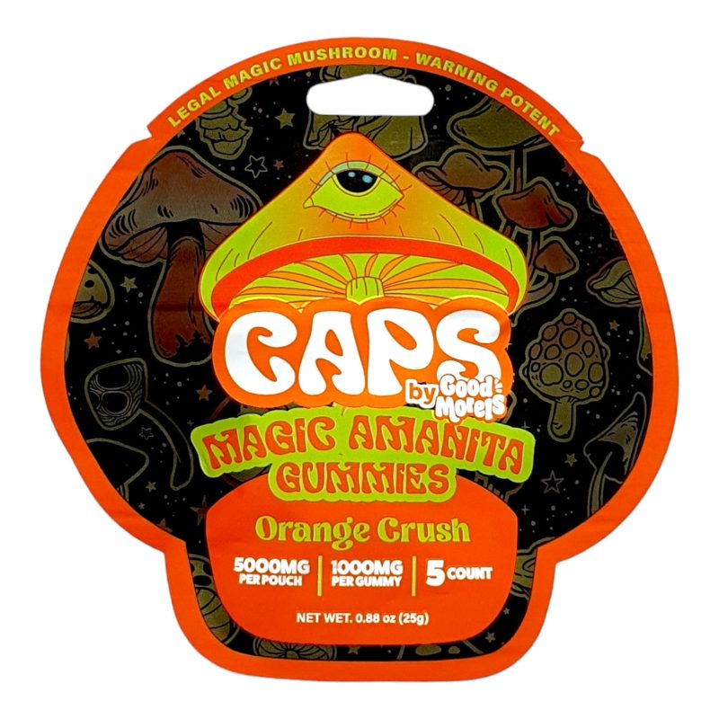 CAPS - Magic Mushroom Psychedelic - Amanita Gummies (5pc) - MK Distro