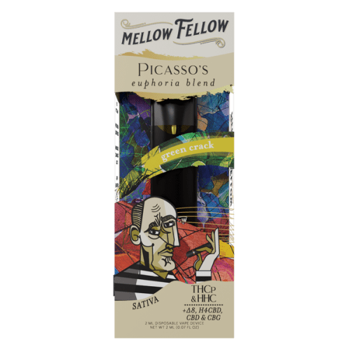 Mellow Fellow - Hemp Disposables (2mL x 6) - MK Distro