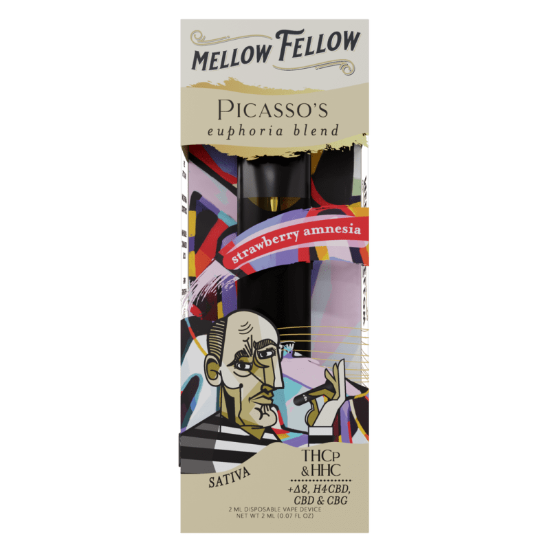 Mellow Fellow - Hemp Disposables (2mL x 6) - MK Distro