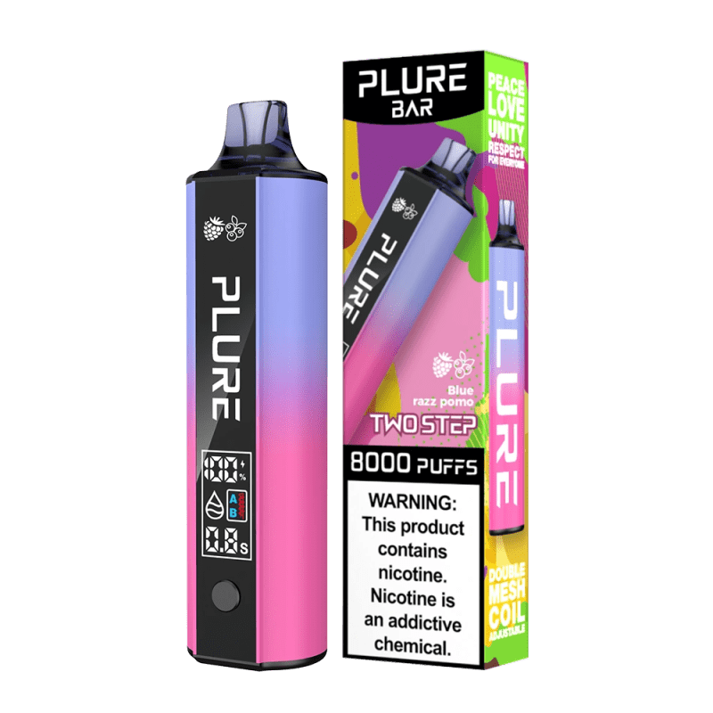 Plure Bar - Disposable Vape (5% - 8000 puffs) - MK Distro