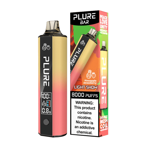 Plure Bar - Disposable Vape (5% - 8000 puffs) - MK Distro