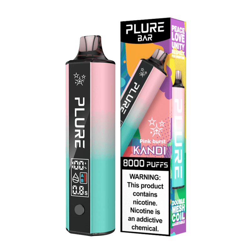 Plure Bar - Disposable Vape (5% - 8000 puffs) - MK Distro