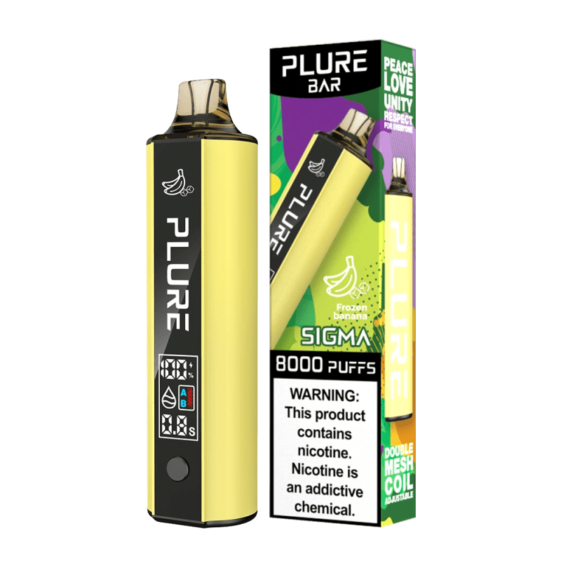 Plure Bar - Disposable Vape (5% - 8000 puffs) - MK Distro