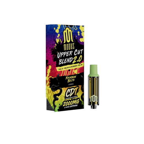 MODUS - Uppercut Blend 2.0 (THC-H + D8 Live Resin + THC-JD) - Hemp Cartridges (2g x 5) - MK Distro