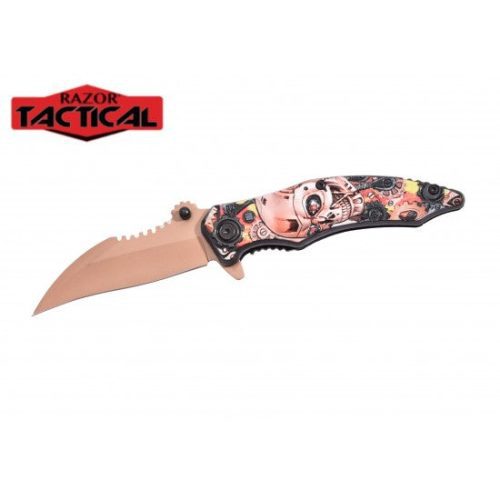 Spring Assist Knife, 4.5" Closed (120/12/12*8*17/35).-RT-7200 - MK Distro