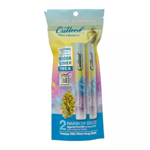 Cutleaf - Legal Cannaboids (THCA Hemp) - Hemp Pre-Rolls (2g) - MK Distro