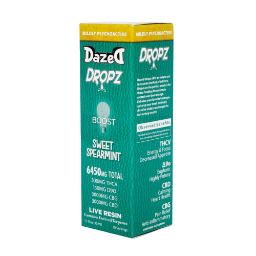 Dazed - Dropz (CBN+CBD+CBD) Tincture 30ml - Tinctures (6000mgx5) - MK Distro