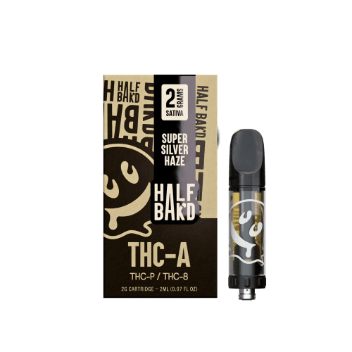 Half Bak'd - THC-A Cartridges - Hemp Cartridges (2g x 5) - MK Distro