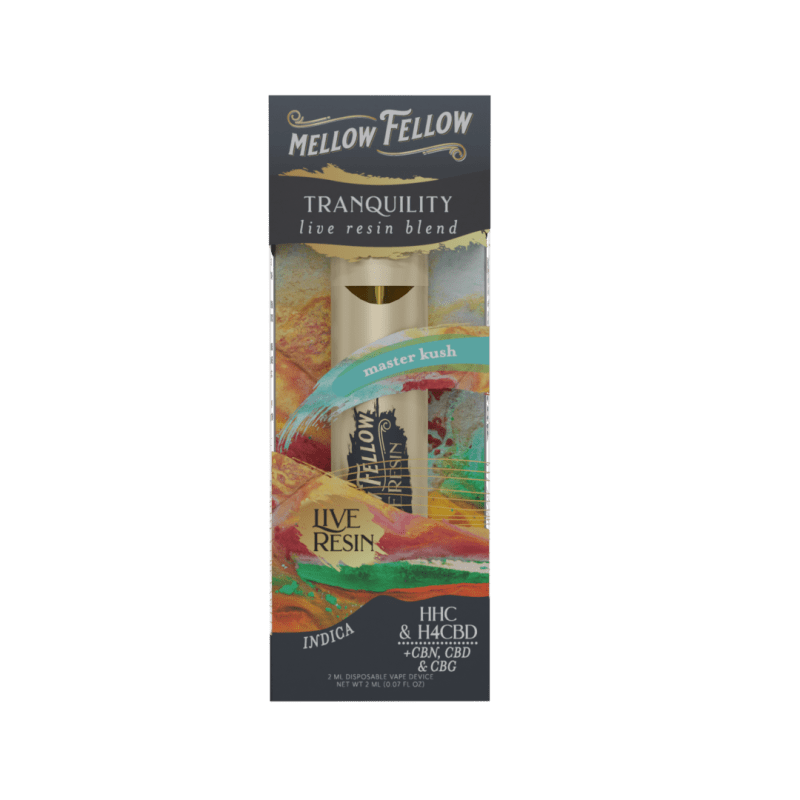 Mellow Fellow Live Resin - Hemp Disposables (2mL x 6) - MK Distro