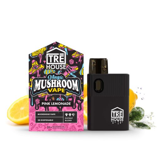 Tre House - Potent Blend (Magic Mushroom Microdose) - Hemp Disposables (2g x 6) - MK Distro