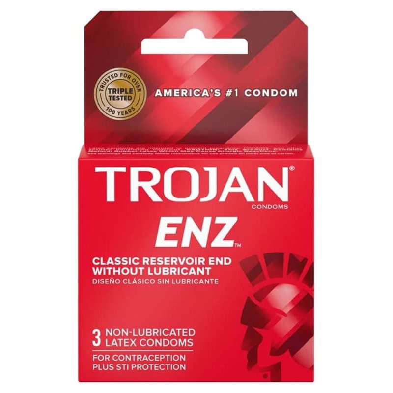 Trojan ENZ Premium Non Lubricated Condoms for Contraception and STI Protection 3 Count eb8adbdd 0ea5 49e2 ab7f 6f24a32d4d7b.25c4c428654c04238a3fc8821289ae19