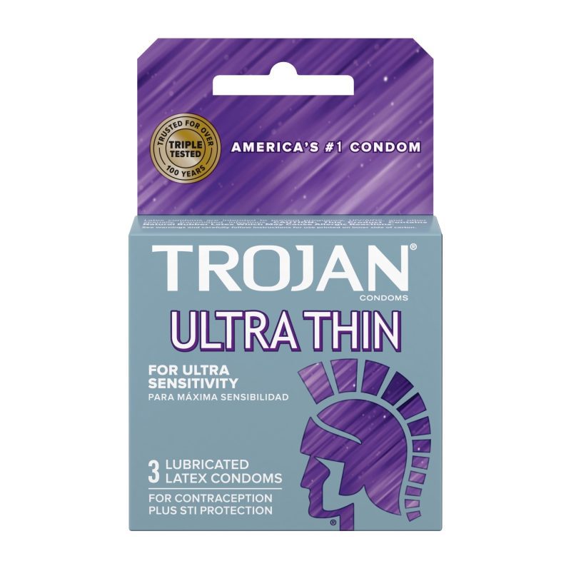 Trojan Ultra Thin Lubricated Condoms 3 Count Pack of 6 cf5a75e1 e32c 4b20 8a12 b093adde52a3.f65f6d88b8908390674059bef802c809