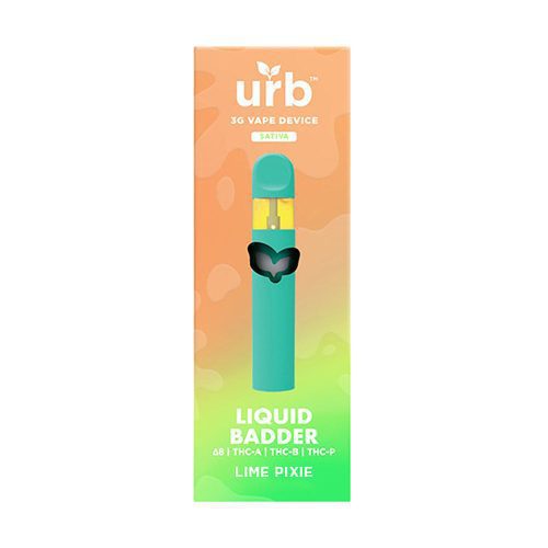 urb - Liquid Badder (D8 + THCA + THCB + THCP) - Hemp Disposables (3g x 6) - MK Distro