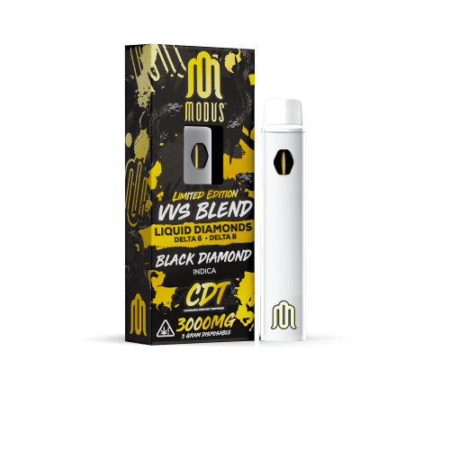 MODUS - VVS Blend (THC-A Liquid Diamonds + D6 + D8) - Hemp Disposable (3g x 5) - MK Distro