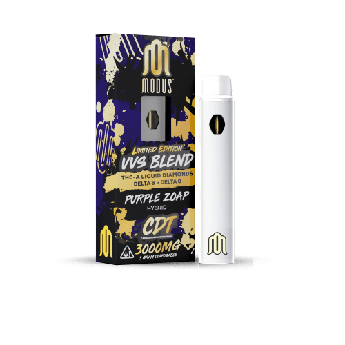 MODUS - VVS Blend (THC-A Liquid Diamonds + D6 + D8) - Hemp Disposable (3g x 5) - MK Distro