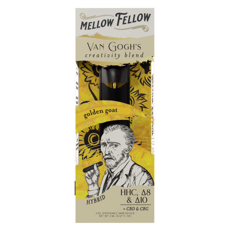 Mellow Fellow - Hemp Disposables (2mL x 6) - MK Distro