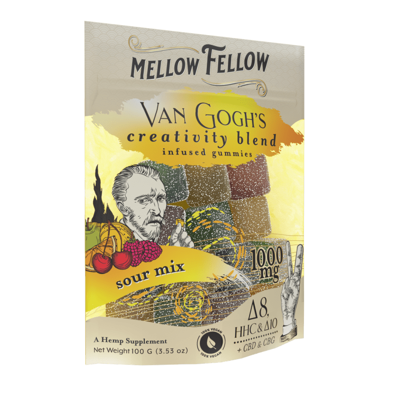 Mellow Fellow - Gummies & Edibles (1000mg) - MK Distro