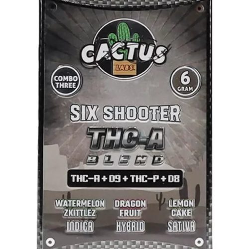 Cactus D6+D8+D9+D10+D11 5D Blend - Hemp Disposable (6g x 5) - MK Distro