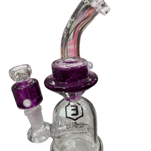 Glycerin Freezing Bong/Bowl Set - TAF002 (7.75 x 4.5in) - MK Distro