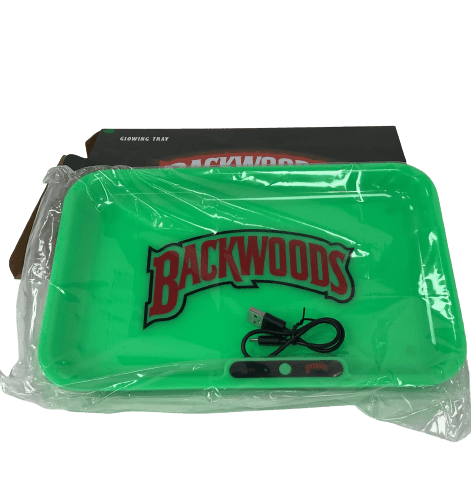 Backwoods - LED Glowing Rolling Tray - MK Distro