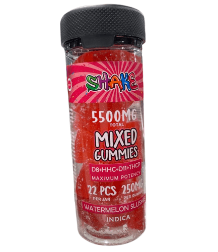 Shake Mixed Gummies (D8+HHC+D11+THCP) - Gummies & Edibles (5500mg) - MK Distro