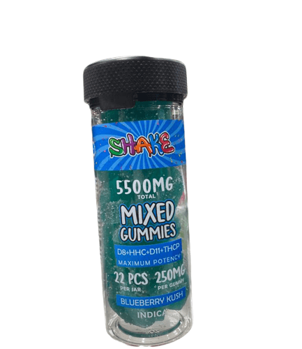 Shake Mixed Gummies (D8+HHC+D11+THCP) - Gummies & Edibles (5500mg) - MK Distro