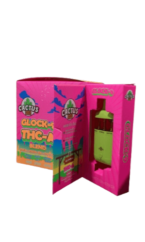 Cactus - 3 in 1 Glock9 (THC + Liquid Diamonds) - Hemp Disposables (9g x 5) - MK Distro