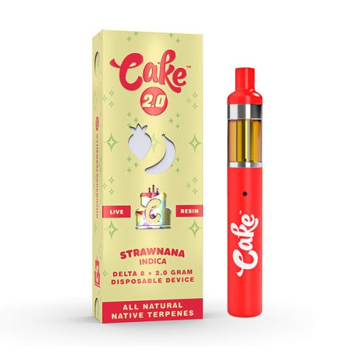 Cake Delta8 Live Resin - Hemp Disposable (1.5g x 5) - MK Distro