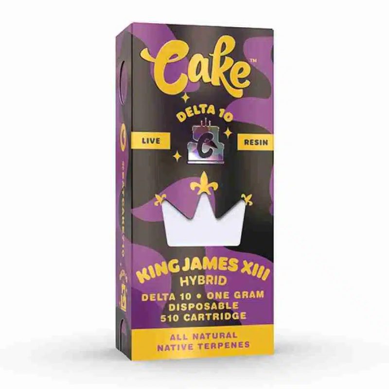 Cake Delta 10 Live Resin - Hemp Disposable (1.5g x 5) - MK Distro