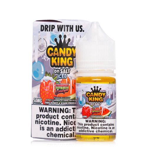 Candy King on Salt Iced - Salt Nic E-Liquid (30mL) - MK Distro