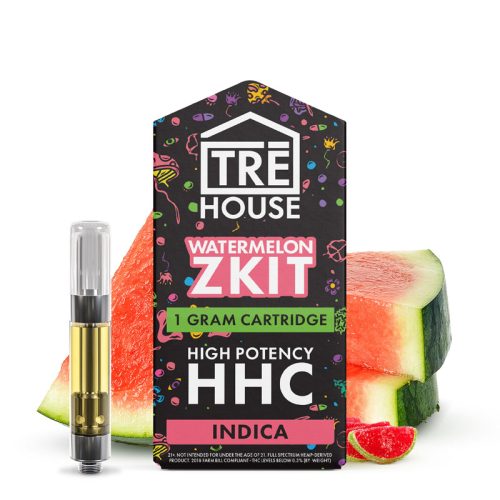 Tre House - D8 Live Resin - Hemp Cartridges (1g x 5) - MK Distro