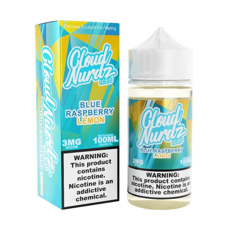 Cloud Nurdz Iced - E-Liquid (TFN, 100mL) - MK Distro