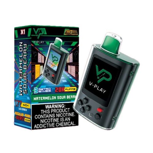 V PLAY - Disposable Vape (5% - 20000 Puffs) - MK Distro