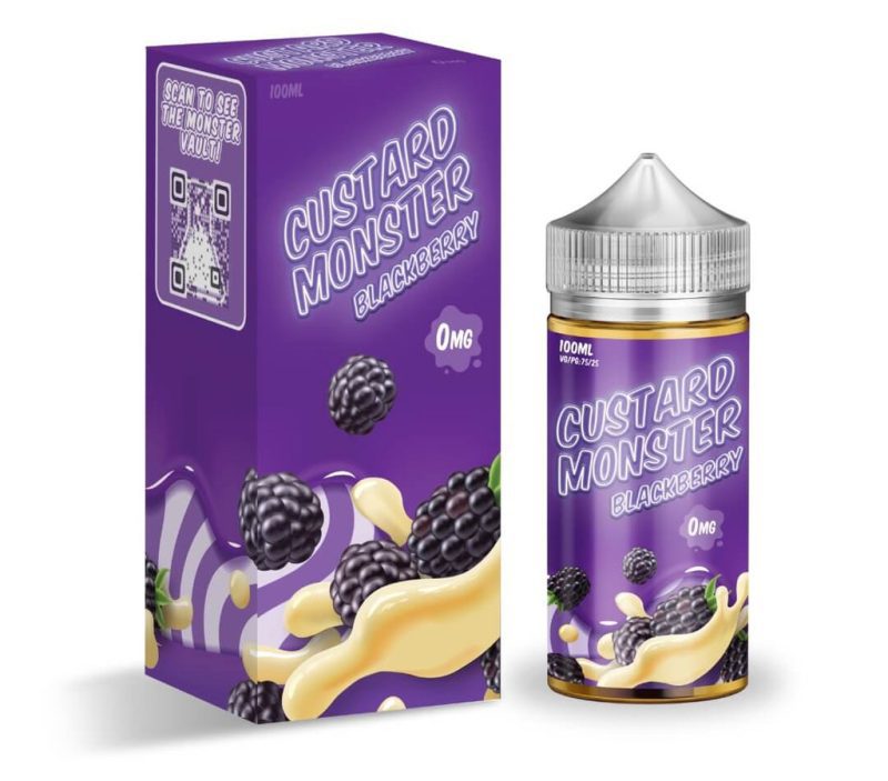 Custard Monster - Premium E-Liquid (100mL) - MK Distro