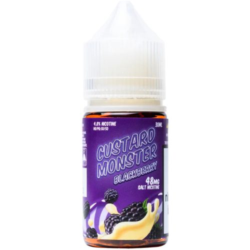 Custard Monster - Salt Nic E-Liquid (30mL) - MK Distro