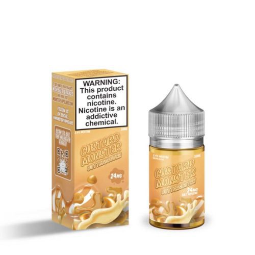 Custard Monster - Salt Nic E-Liquid (30mL) - MK Distro