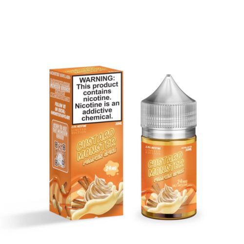 Custard Monster - Salt Nic E-Liquid (30mL) - MK Distro