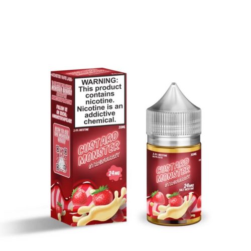 Custard Monster - Salt Nic E-Liquid (30mL) - MK Distro