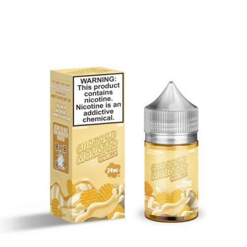 Custard Monster - Salt Nic E-Liquid (30mL) - MK Distro