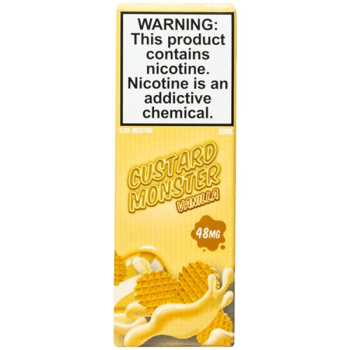 Custard Monster - Salt Nic E-Liquid (30mL) - MK Distro