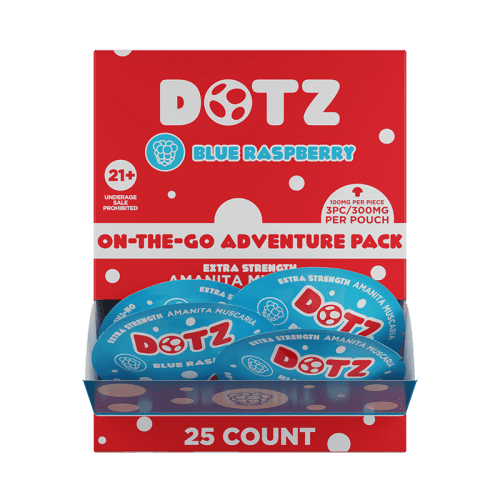 DOTZ - Amina Muscaria Gummies (300mg x 25) - MK Distro