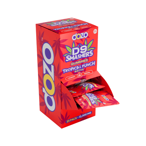 Dozo - D9 Smashers 25pk - Delta Gummies (12,500mg) - MK Distro