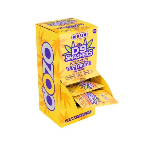 Dozo - D9 Smashers 25pk - Delta Gummies (12,500mg) - MK Distro