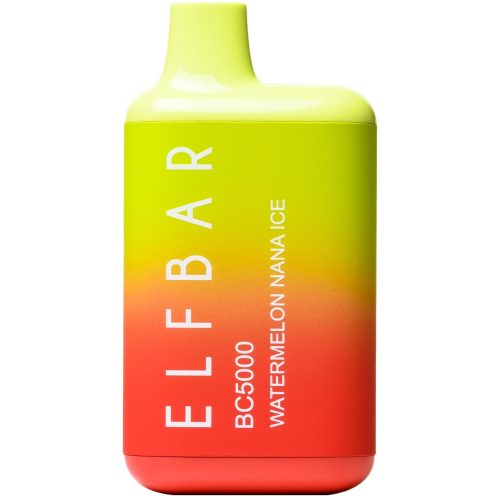 elf bar bc5000 watermelon nana ice device