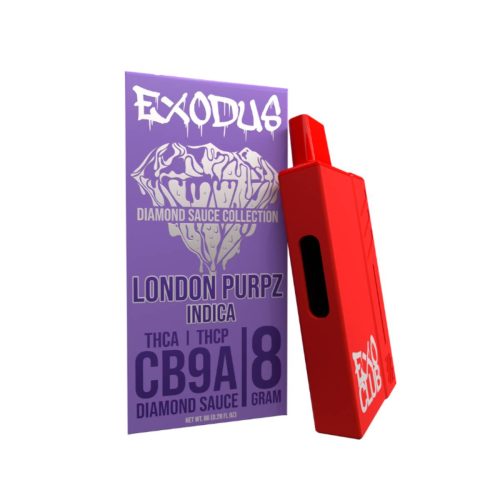 Exodus - Diamond Sauce Collection (THCA + THCP + CB9A Diamond Sauce) - Hemp Disposables (8g x 6) - MK Distro