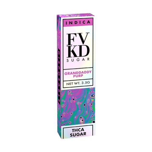 fvkd sugar thca 3.5g disposable granddaddy purp