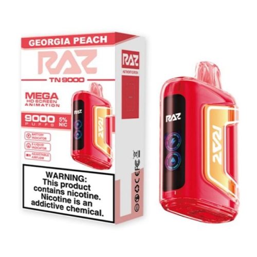 georgia peach raz tn9000 disposable vape 1