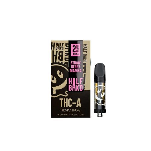 Half Bak'd - THC-A Cartridges - Hemp Cartridges (2g x 5) - MK Distro