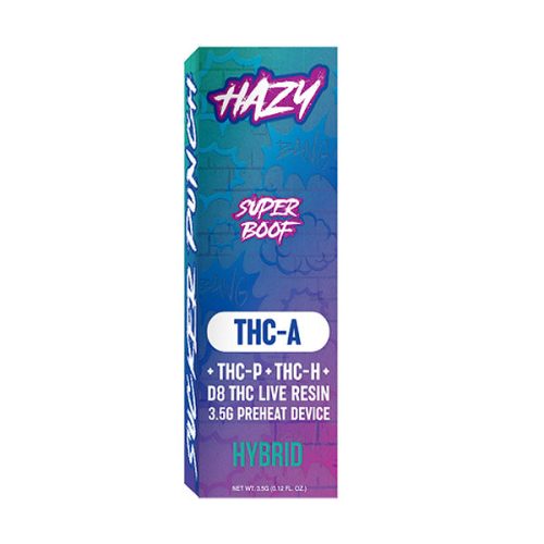 Hazy THC-A Live Resin - Hemp Disposable (6 x 3.5g) - MK Distro